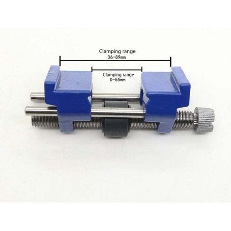Ricamo con rullo in ottone e morsetto laterale ad angolo fisso in acciaio inossidabile. Include rullo per cesoie, ferri da stiro e cince piatte. (1/3)
