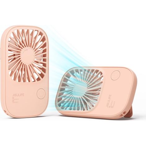 Filiyano – support – Mini ventilateur portable ultra-fin, petit ventilateur personnel avec support, ventilateur de poche rechargeable par USB, 3 (1/5)