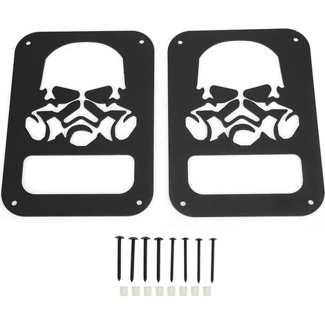 5 pièces garniture de poignée de porte extérieure ABS pour Jeep Wrangler JK 2007-2017 (1/5)