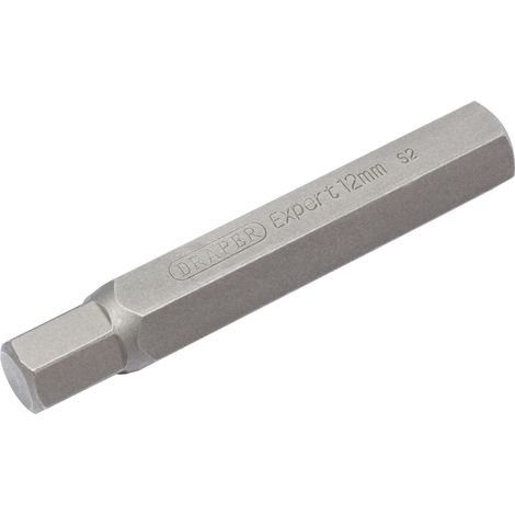 Draper 33338 Draper Expert Hexagonal 10mm Insert Bit for Mechanics Bit Sets, 12mm x 75mm (1/5)