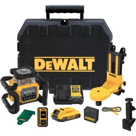 Dewalt DCLE35122GD1 18V XR Single Slope Rotary Laser With Beam Find (1/2)