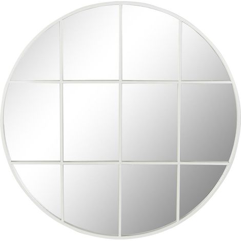 Espejo Hierro Espejo 80X2,5X80 Ventana Blanco ES204886 (1/4)