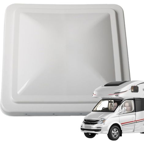 Aération de toit pour camping-car – 35,6 cm – Housse de ventilation résistante intempéries pour caravane Aération de conversion de caravane statique, flux d'air d'été et d'hiver, accessoires de