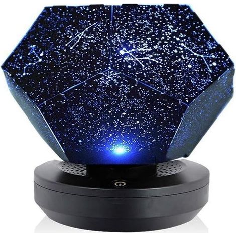 Projecteur Veilleuse Étoilée - Lampe Galaxie Espace Étoiles Alimentée par USB pour Chambre (1/5)
