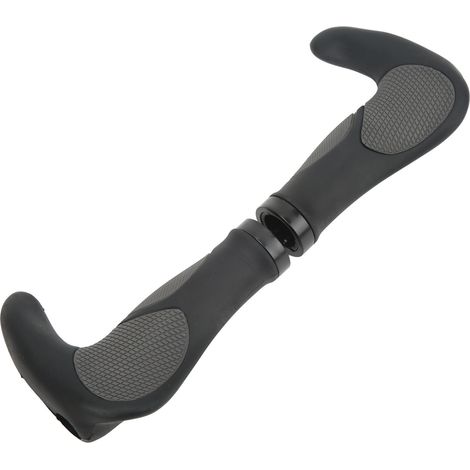 Ergonomische, stoßdämpfende, rutschfeste Lenkergriffe aus Gummi für Mountainbikes und Rennräder (1/5)