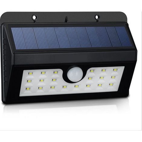 Lampe Solaire Extérieur45 led Détecteur de Mouvement éclairage Solaire Extérieur étanche Sans Fil Spot Solaire Lumière Puissant Sécurité pour Jardin (1/5)