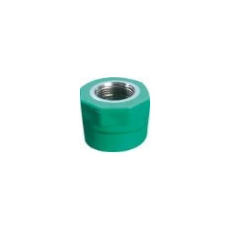 Manguito RH PPr - GEORGE FISCHER Medidas: Ø20mm x 1/2"