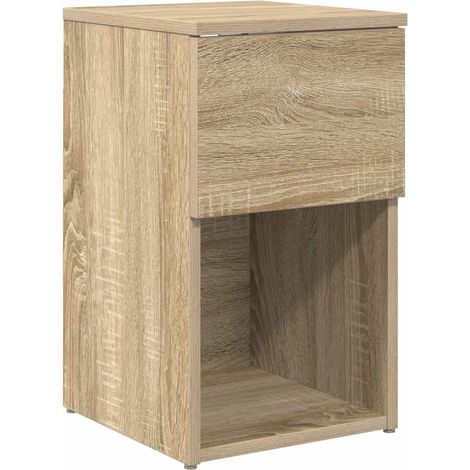 Mueble cama Roble Sonoma 29 x 31,5 x 49 cm Madera de Ingeniería vidaXL