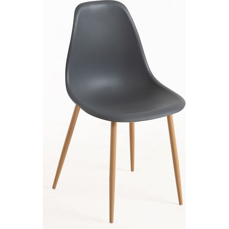 Sillas Comedor - Silla Mykle - Gris oscuro (1/5)