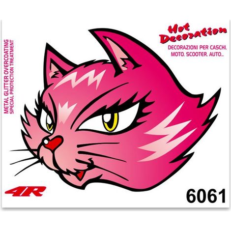Adesivi Stickers Standard Gatta 10 x 12 cm (1/4)