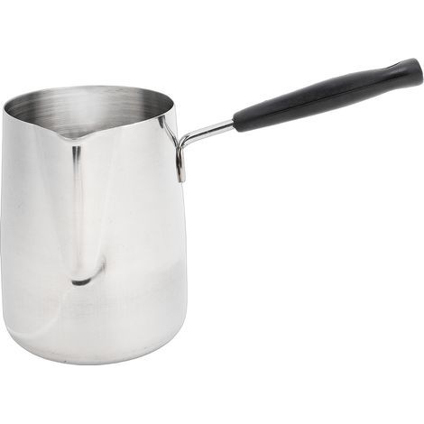 Türkische Kaffeemaschine aus Edelstahl 304, ideal zum Erwärmen von Milchschokolade und Butter (350 ml). (1/5)