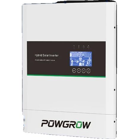 Inversor solar híbrido, 12000W, 48V, potencia fotovoltaica máxima de 15000W, corriente de entrada de 160A, potencia máxima de 24000VA. (1/5)
