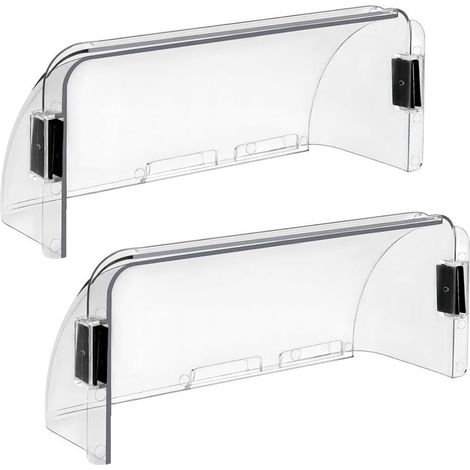 2 Pack Adjustable Magnetic Air Deflector, Easy to Adjust Between 8-14 Inch for Floor Registers, Air Vents, Side Floor Vent Deflector, Easy to Install (1/5)
