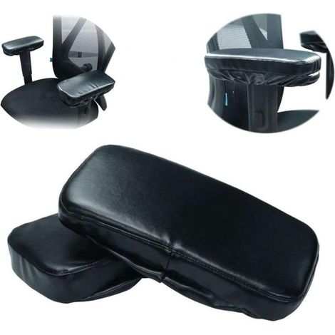 2pc Armlehnen Stuhl Kissen Ellenbogen Rest Kissen Büro Computer Kissen Memory Foam Abdeckungen Kissen für Home Office Stuhl (1/5)