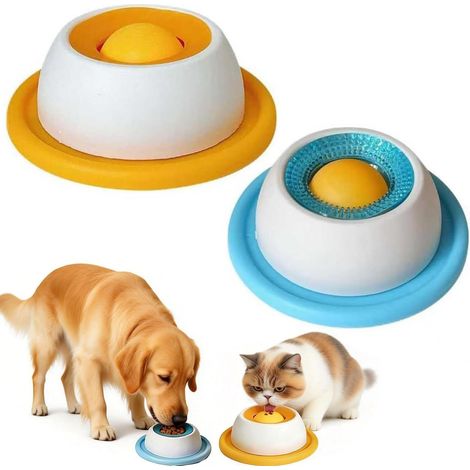 2er-Set Lecknapf für Hunde, Leckspielzeug für Hunde und Katzen, Hundematte, Lecknapf für langsames Fressen, Futtermatte zur Linderung von Angstzuständen bei Haustieren (1/5)