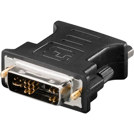 Analoger DVI-A/VGA-Adapter, DVI-A-Stecker (12+5 pin) VGA-Buchse (15-polig). (1/3)
