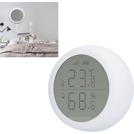 Temperatur- und Feuchtigkeitssensor, Fernsteuerungs-App, intelligente Sonde, LCD-Bildschirm, Temperatur- und Feuchtigkeitssonden-Controller (1/5)