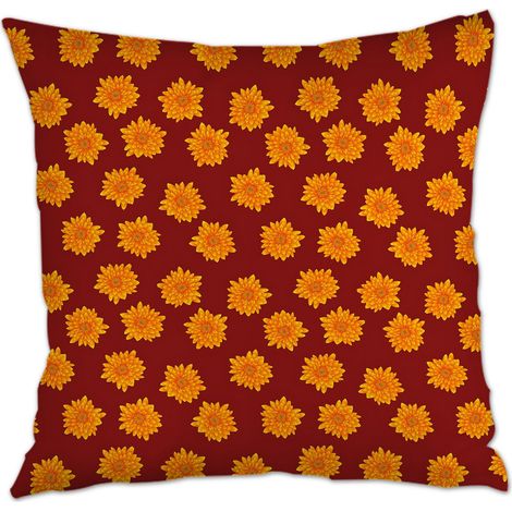 Housse de coussin carréerustique pour canapé lit salon chambre à coucher décoration de la saint-valentin (1/5)