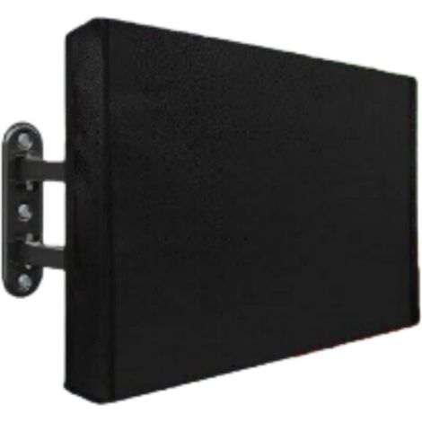 80-85pouce 600DHousse de protection étanche pour téléviseur d'extérieurProtéger du vent et de la pluie LED à 360°protecteur d'écrannoir