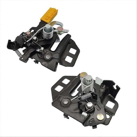 Paire de loquets de capot avant gauche et droit compatibles avec Fusion et Mondeo (modèles 2013-2017), références : DS7A16701DA et DS7A16700AE (1/5)