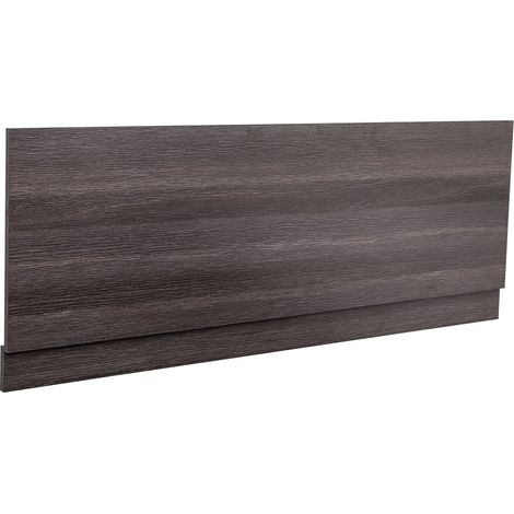Aquariss Calm Grey Effect Wood Shower Bath Panel 1800mm Front Panel