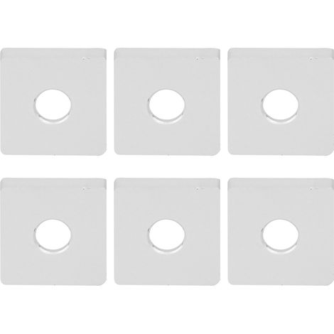 Aluminum alloy end cap 202030304040 metal sealing cap plug end face cover plate (sold in sets of ten) 4040 - single hole (1/5)