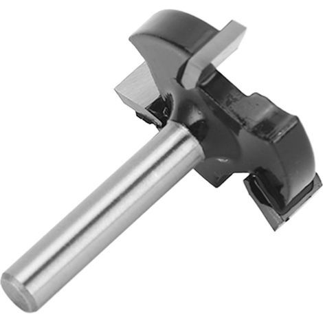 Fraise à surfacer 3 dents 6.35mm pour spoilboard, coupe en T pour aplanir dalles et planches (1/5)