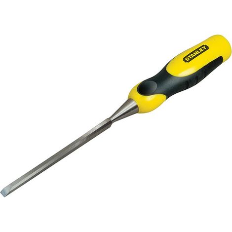 Stanley DynaGrip Bevel Edge Chisel with Steel Strike Cap 6 mm (1/4 in) (1/2)