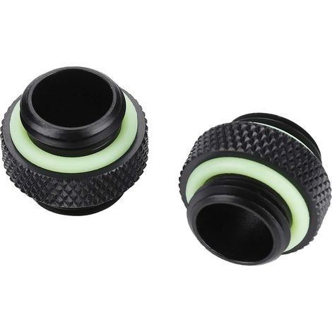 Tube Fitting Kit, External Cooling Tube Connector Fitting Adapter G1/4 Thread for Computer Watercooling System (1/5)
