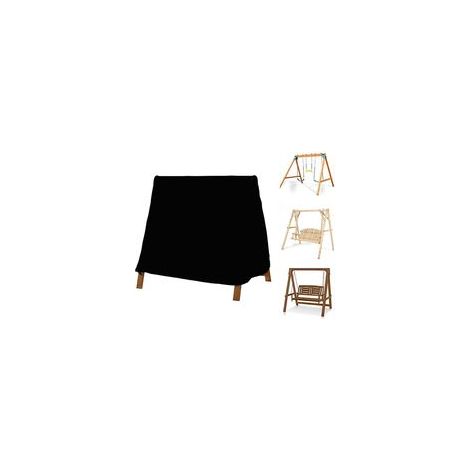 Telo protettivo per altalene da giardino tipo A, impermeabile e resistente ai raggi UV, copertura per mobili da giardino e patio, 182 x 139 x 170 cm - Crezuo