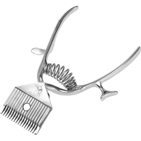 Friseurwerkzeug: Manueller Haarschneider aus Metall, tragbar und ultraleise, für Erwachsene, Babys und Haustiere.