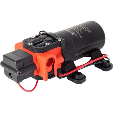 Pompe à eau marine 12 V, pompe auto-amorçante à membrane, accessoires for bateaux, douches, toilettes, moteur de transfert d'eau for camping-car, caravane (1/5)