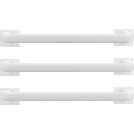 Porte-serviettes sans perçage BETOOKY, 3 barres à ventouses en plastiq (1/5)