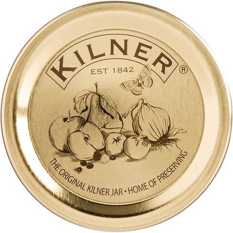 KILNER Vakuum Dichtung für Weithals-Einmachgläser 12er Set