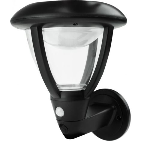 Applique solare LED esterna PIR, nero Ecolight EC20117 (1/3)