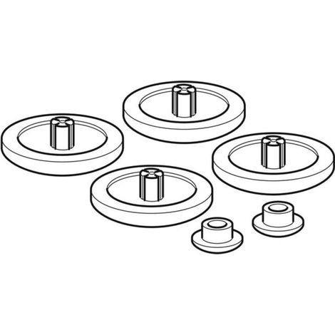 GEBERIT 598094000 Sitzdeckelpuffer für WC-Sitze (1/3)