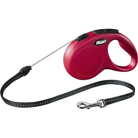 Flexi Classic Cord Red 8m - med - 144338