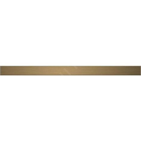 I-Drain DZIGNSTONE - Grille de conception pour baignoires Solid Linear, longueur 70 cm, or DP.GS.G.0695 (1/2)