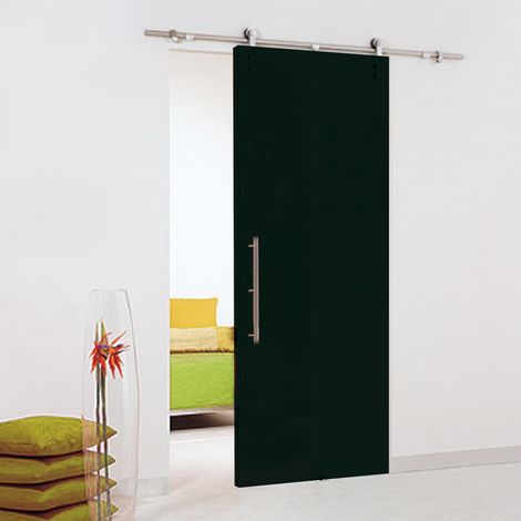 kit herrajes alondra inoxidable p/pta.madera (no incluye el tubo deslizante) (1/4)