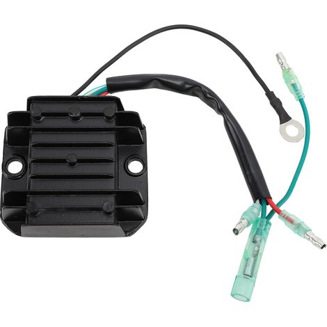 Régulateur-redresseur de tension à haut rendement énergétique 6AH 81960 00 pour moteur hors-bord 4 temps 20 CV (1/5)