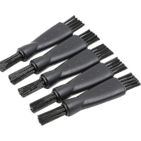 Lot de 10 brosses de nettoyage pour rasoir électrique, accessoire en plastique et nylon, mini brosses anti-poussière (1/4)