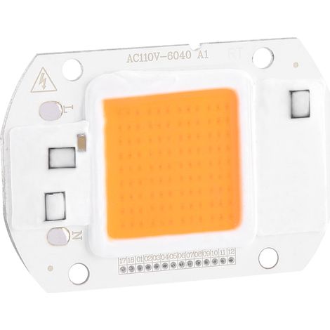 LED-Chip-Vollspektrum-Pflanzenwachstumslampe mit COB-Perlen für Grünpflanzen und Blumen (110 V, 20 W) (1/5)