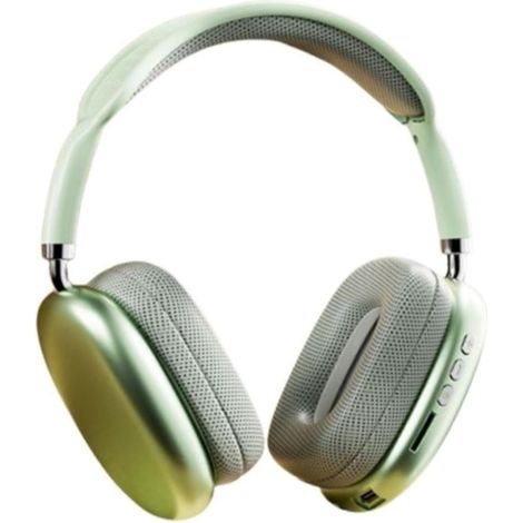 Écouteurs Bluetooth sans fil (verts), son haute fidélité, arceau supra-auriculaire, autonomie ultra-longue