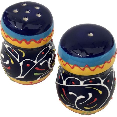 Set Sel et poivre bleu Marine
