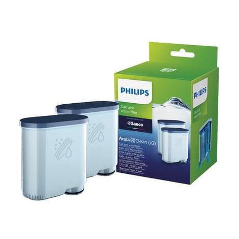 Philips Saeco CA6903/22 AquaClean 2er Pack Kalk- und Wasserfilter für Kaffeevollautomaten (1/9)