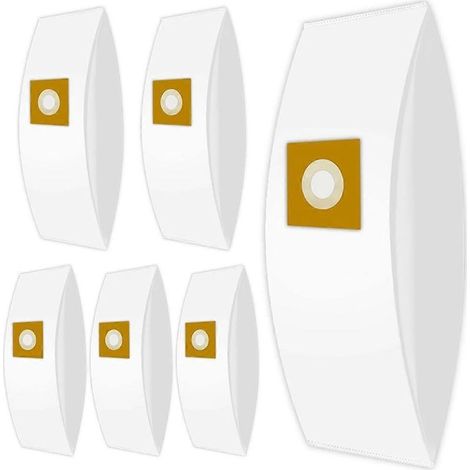 Lot de 6 sacs aspirateurs HEPA de type Y pour aspirateurs verticaux Hoover WindTunnel modèles Y, Z et YZ, pièce de rechange 4010100Y (1/5)