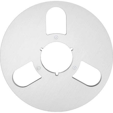 Bobine vide en alliage d'aluminium 1/4 10 pouces, 3 trous, pour machine TEAC, pièce de rechange pour bande sonore. (1/5)
