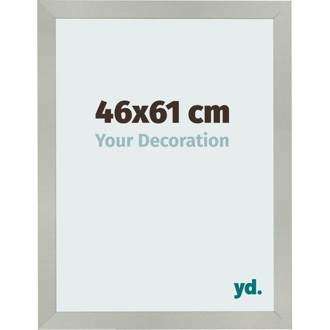 yd. - Cadre photo 46x61 - Argent Mat - MDF - Bologna (1/5)