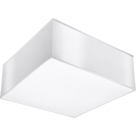 Plafonnier carré blanc 25 cm ANUBIS Pure Lume E27 15W (1/5)