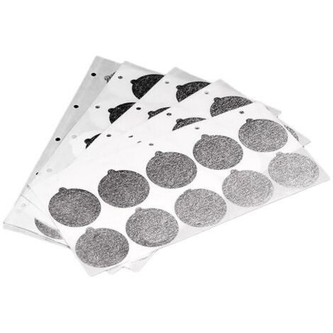 500 pièces pastilles alu autocollantes réutilisables capsules remplissage brasseur (1/5)